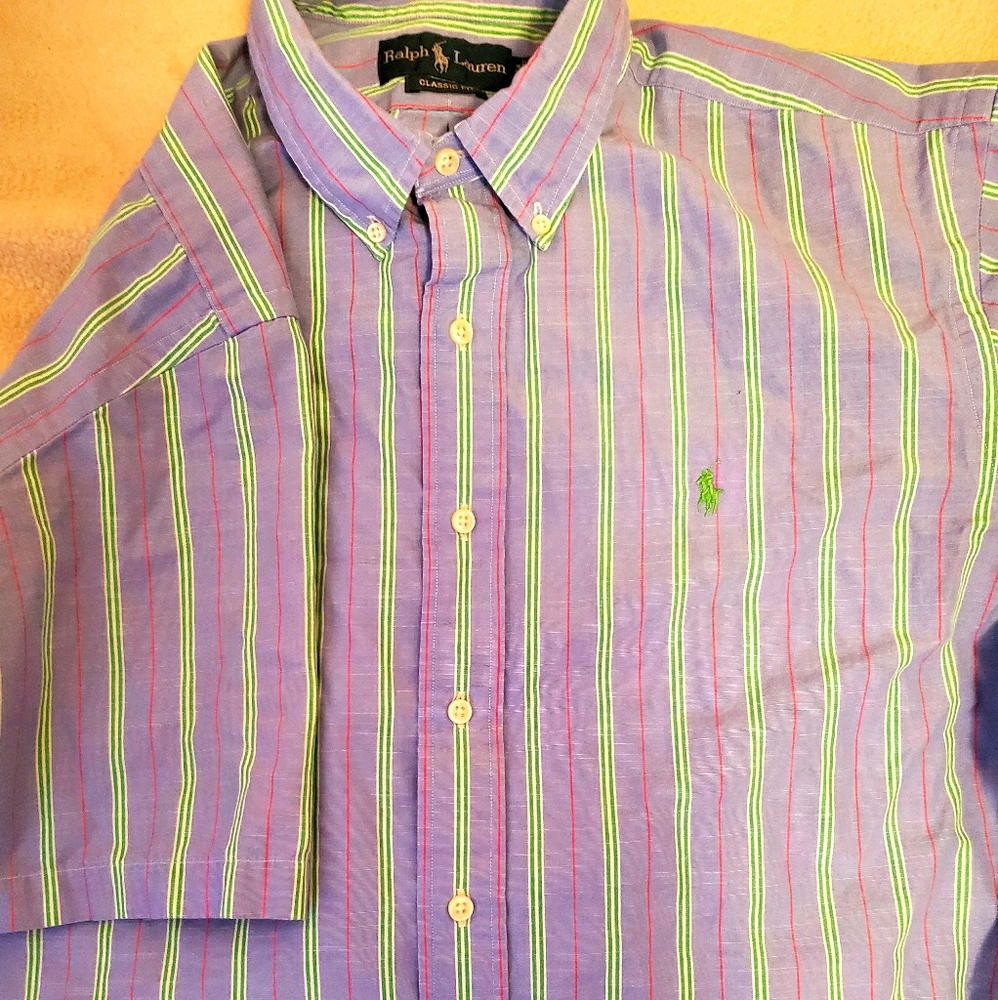 Ralph Lauren Short Sleeve Button Down Shirt